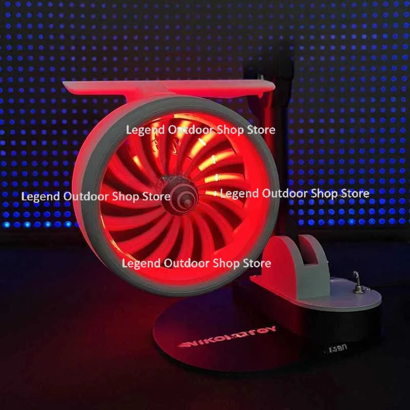 Desktop Fan USB Turbofan Aircraft Engine Styling Personality Creativity Humidifying Spray with Lighting Technology Sense